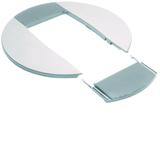 tehalit.DA200 Rozeta maskująca do DA200-80 kolumna dwustronna biały