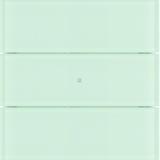 BERKER B.IQ Przycisk potrójny standard szkło białe 75163090 HAGER