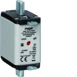 Wkładka bezp. nożowa NH00 wsk.podw. uchwyt izol. gG 160A 500VAC LNH0160MK HAGER