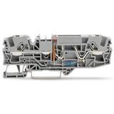 TOPJOBS złączka 2-przewodowa 6 mm2 bezpiecznikowa szara