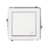 DECO Mechanizm łącznika schodowego biały