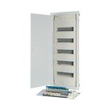 KLV-60UPS-F Rozdzielnica modułowa podtynkowa płaska 5x12+2 kl.II IP30 zawiera listwy N/PE 302414 EATON