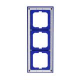 AXCENT Ramka 3-krotna  niebieski