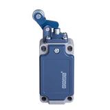 Łącznik w obudowie metalowej, 1NC+1NO, popychacz z dźwignią z rolką metalową