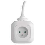 Przedłużacz kostka 4 gniazda, 2 USB, 1,9m, FRENCH P04119U EMOS