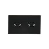 Simon 54 Touch Panel dotykowy S54 Touch 2 moduły 2 pola dotykowe poziome + 2 pola dotykowe poziome zastygła lawa DSTR222/73 KONTAKT
