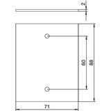 T12L/P01S, PŁYTKA MONTAŻOWA