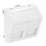DTS-2RM RW1, RAMKA RJ 45,PODWÓJNA,SKOS,CZB
