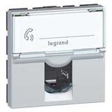 M45: 2M 1Xrj45 Kat. 6A Utp Alu 079474 LEGRAND