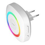 PELA AC, dzwonek bezprzewodowy sieciowy, learning system, 60 dźwięków, LED RGB, 300m, biały