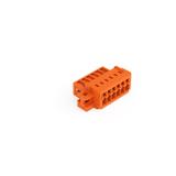 MCS-MINI Classic wtyk 6-boeg. pomarańczowy raster 3,81 mm /50szt./ WAGO