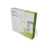 ALGINE ECO 2w1 NATYNK-PODTYNK DOWNLIGHT 18W NW 230V 110st IP20 IK06 223x35mm BIAŁY okrągła