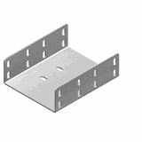 Łącznik C 100x50mm Grubość 2,00 mm LCC100H50 350510 BAKS