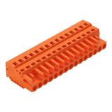 Gniazdo MCS-MIDI Classic 15-biegunowe pomarańczowe raster 5,08mm /25szt./ 231-315/026-000 WAGO