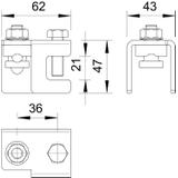5010/20 FT, ZACISKI KONSTRUKCYJNE 20MM FT