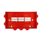 PIP-2AN P3x3x6 Puszka przeciwpożarowa, prostokątna, E90, przelotowa 3x3x6mm2, 225x125x36 mm - kolor