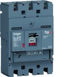MCCB Wyłącznik mocy h3+ P250 3P 250A 70kA LSnI HET250GR HAGER