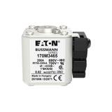 FUSE 200A 690V 1 BKN 50 AR UC Wkładka szybka 200A AC 690V rozmiar 1 aR IEC UL 170M3465 EATON