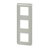 Mosaic - Ramka 3x2 Modułowa Pionowa - Aluminium 079323L LEGRAND