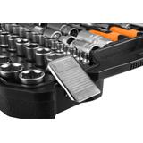 Zestaw kluczy 110 elementów 1/2",1/4", satynowy