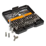 Końcówki wkrętakowe z uchwytem, zestaw 99 szt.