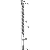 WIERTŁO SDS-PL.16X550/600 1618596226 BOSCH