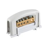 Zacisk prądowy 1x25, 4x10, szary z pokrywą  NOWOŚĆ