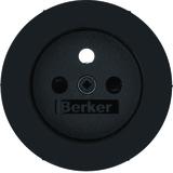 BERKER R.1/R.3 Płytka czołowa z przysłonami styków do gniazda z uziemieniem cz 3965762045 HAGER