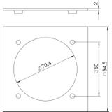 VH-P3 RW, Ramka montażowa