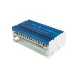 Blok Rozdzielczy BRZ-4X15 na szynę TH35 lub do pow. płaskich uchylna klapka 125A 49.715 OPATÓWEK