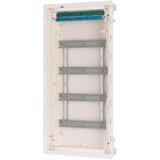 KLV-48UPS-F Rozdzielnica modułowa podtynkowa płaska 4x12 kl.II IP30 zawiera listwy N/PE 178820 EATON