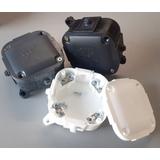 PUSZKA 85 X 85 IP-44 ODGAŁĘŹNA NAŚCIENNA Z ZACISK.CZARNA