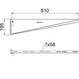 AS 55 81 FT, Wysięgnik do wieszaka