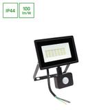 NOCTIS LUX 3 NAŚWIETLACZ 20W NW 230V IP44 120x170x53mm CZARNY czujnik ruchu PIR