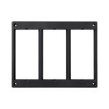 Simon Connect Ramka 3-modułowa S500 (element zapasowy) szary grafit