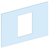 Rozdzielnice PrismaSet, płyta czołowa do mocowanego pionowo na stałe NS1600 z mechanizmem silnikowym