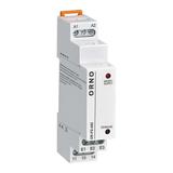 1 modułowy przekaźnik kontroli poziomu wody dla 1 zbiornika 24-240VAC/DC