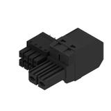 BVF 7.62HP/02/180 BCF/08R SN BK BX Złącze kablowe do płytek drukowanych /50szt./ WEIDMULLER