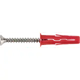 Kołek uniwersalny UNO 6mm z wkrętem 4,0x35mm 100szt. UNO-06+435 RAWLPLUG