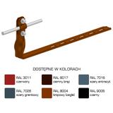 AN-29KL/LA/-N Uchwyt dach.regul.skr.Z-śruba L=42cm,H=10cm /LA/