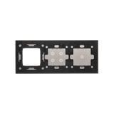 Simon 54 Touch Panel dotykowy S54 Touch 3 moduły 1 pole dotykowe + 4 pola dotykowe + 1 otwór na osprzęt S54 burzowa chmura DSTR3140/72 KONTAKT