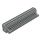 kątowy wtyk sprężynowy raster 5 mm 21-torowy /10szt./ WAGO