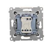 Simon 54 Łącznik świecznikowy do wersji IP44 10A 250V szybkozłączka antracyt *Posiada wkładkę uszczelniającą pod klawisze DU1W DW5B.01/48 KONTAKT