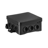 Puszka instalacyjna naścienna NS6 FASTBOX&HOOK czarny