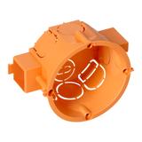 Puszka podtynkowa 60 mm płytka szeregowa, biała OR-JB-13817 ORNO