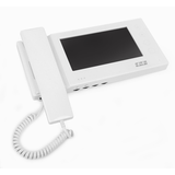 Monitor biały ze słuchawką i pamięć 100 zdarzeń MK-06WF F&F