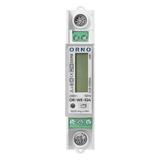 1-fazowy licznik energii elektrycznej, dwukierunkowy, 100A, MID, 1 moduł, DIN TH-35mm OR-WE-524 ORNO