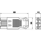 BT/S-GST 18I 3P, ELEMENT GNIAZDA 3-POL.