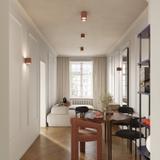 SOLLUX Plafon AURA 2 mocca GU10 ; SL.1805