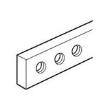 Szyna Zbiorcza Miedziana 12x4x1000Mm Perforowana M5 037389 LEGRAND